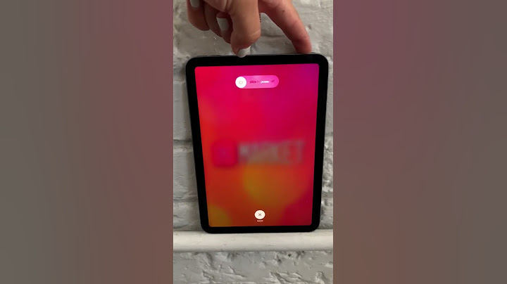 Troubleshooting: iPad - Hard Restart