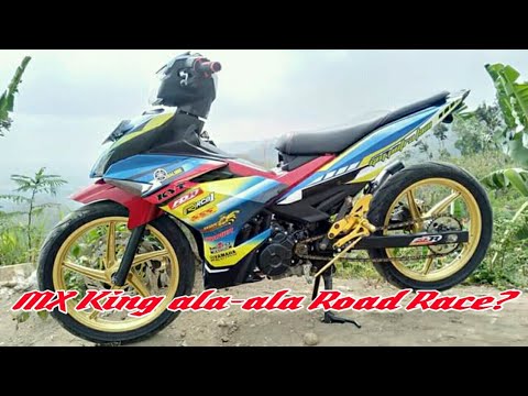 Modifikasi mx king 150 ala ala road race look || Part 1 ...
