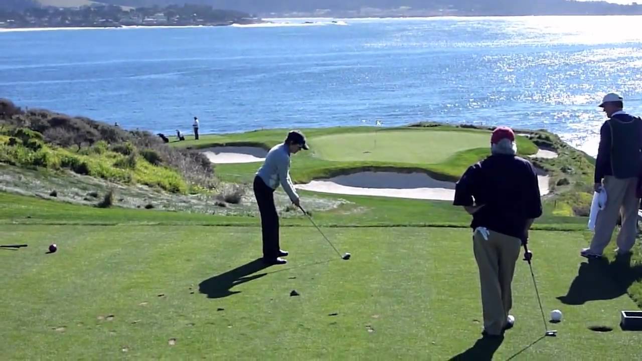 Pebble Beach Golf Links Youtube with regard to Golfing Pebble Beach
