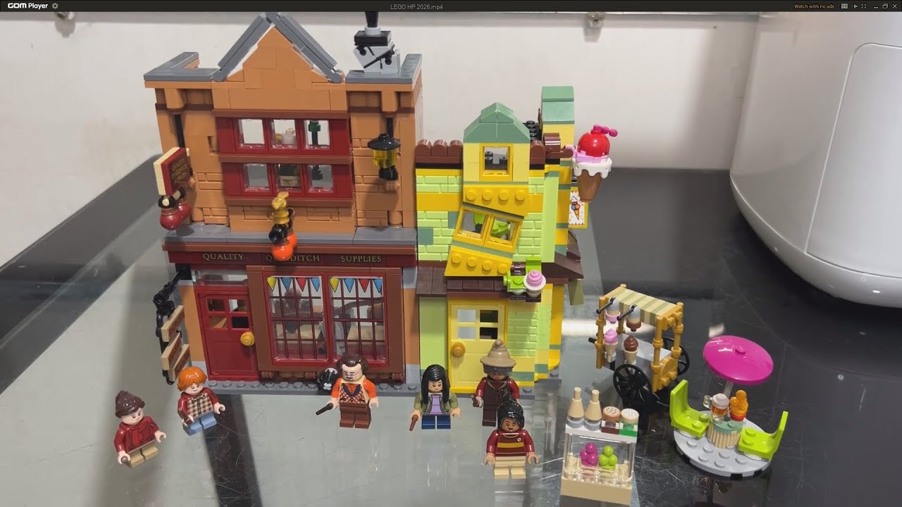 LEGO 76452 Harry Potter Quality Quidditch Supplies & Ice Cream Parlour