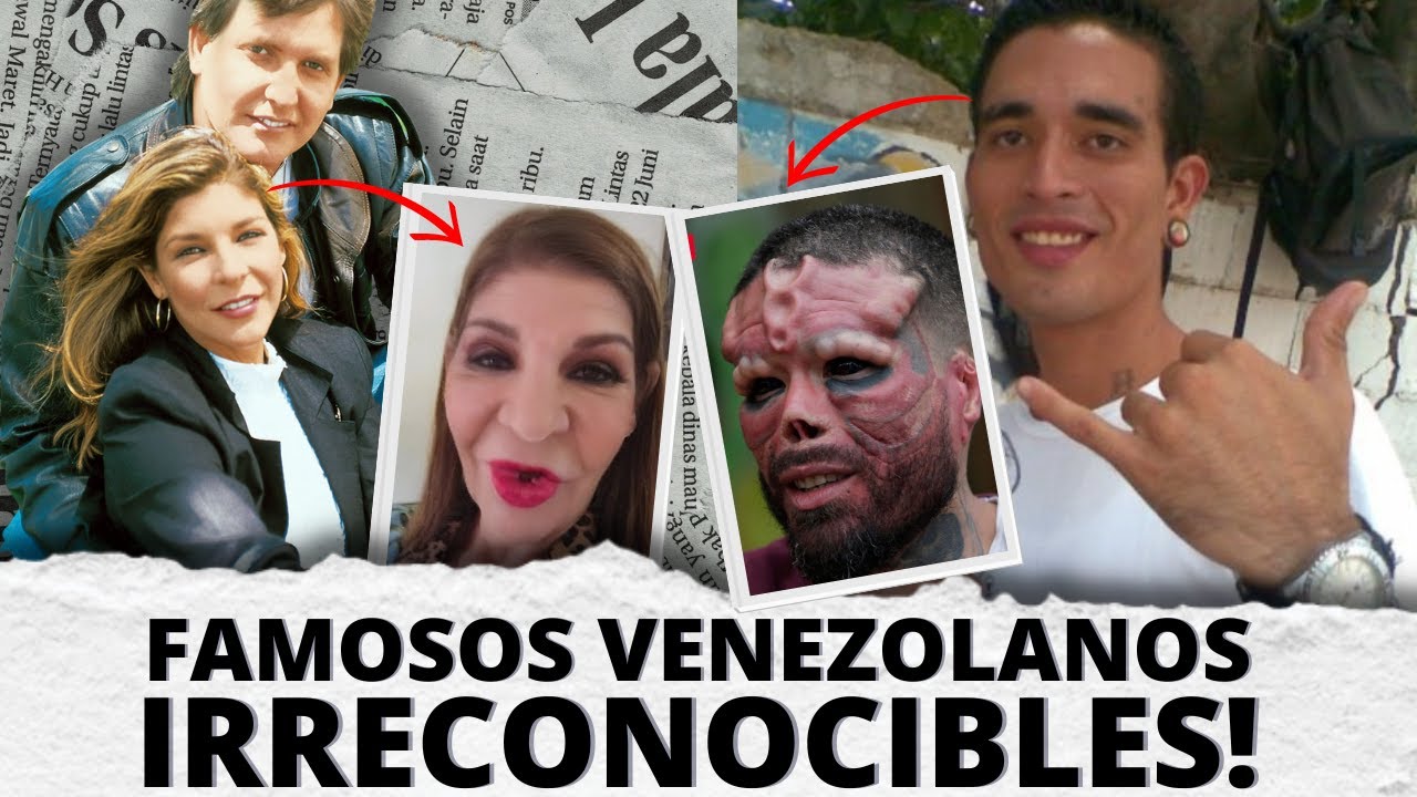 MIRA ESTAS 8 TRANSFORMACIONES Físicas de famosos Venezolanos !