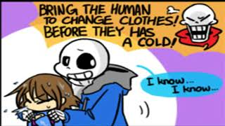 Sans X Frisk Undertale Comic Dub