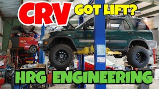 LIFTED OUR CRV with HRG