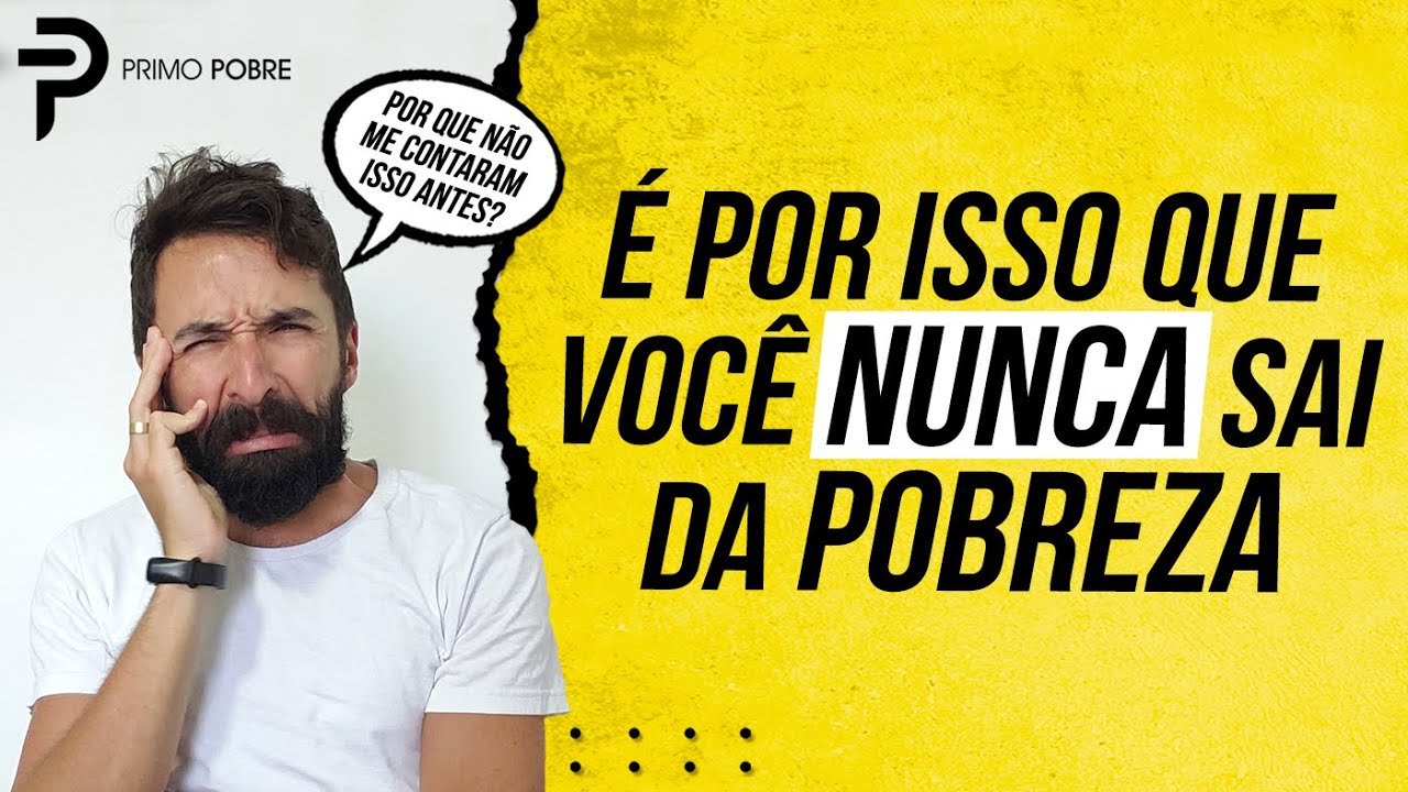 Qualquer POBRE MUDA DE VIDA fazendo isso…