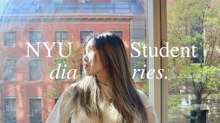 NYU Student Diaries  | days in the life & thoughts on growing up