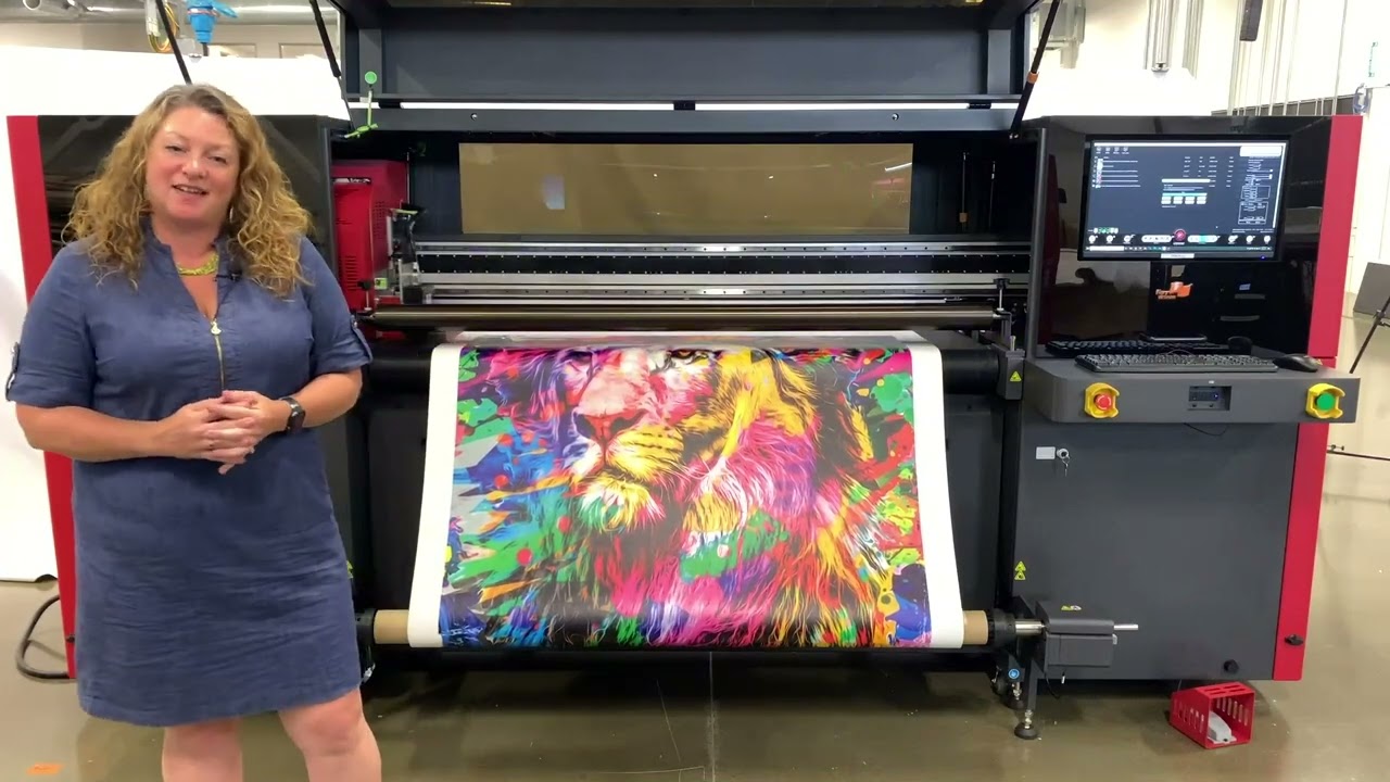 EFI Pro 16h+ - prezentacja plotera