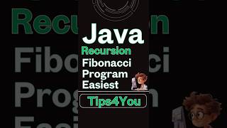 Fibonacci Recursion in Java (Step-by-Step) #java #programming #shorts