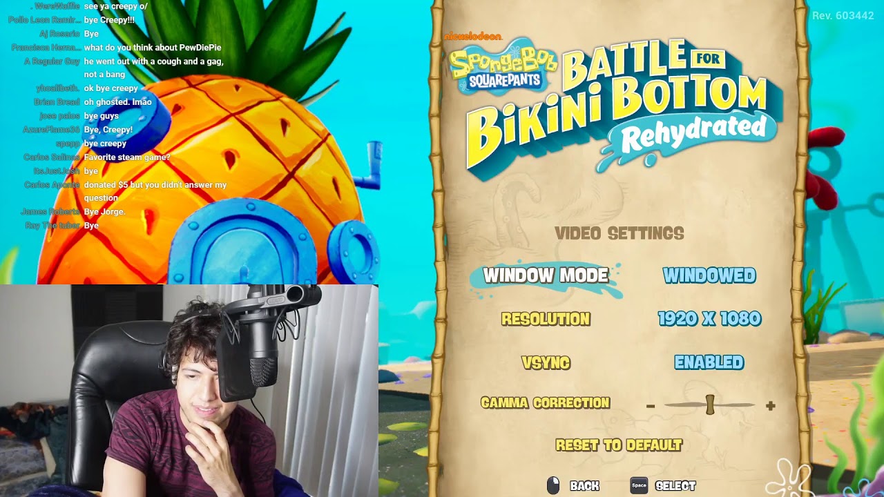 Jorge & Creepy Play Battle For Bikini Bottom Rehydrated - A streamed playthrough of Spongebob: Battle For Bikini Bottom Rehydrated