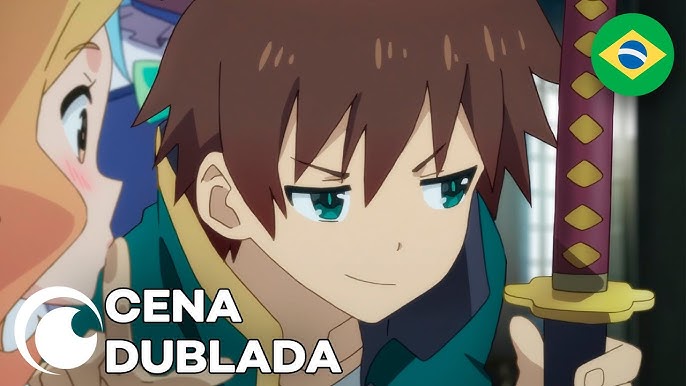 MELHORES MOMENTOS DO FILME DE KONOSUBA-DUBLADO PT#2 #anime #animes #a