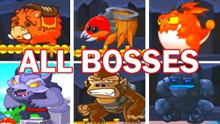 Deno's World - Beating ALL BOSSES | Fight All Bosses screenshot 3