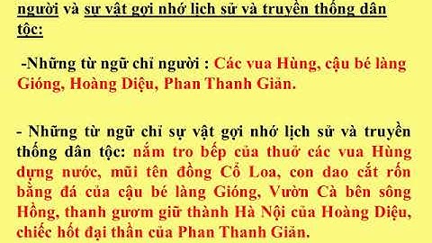 Khối 5  Tuần 26  Tiết 1  LTVC MRVT Truyền thống