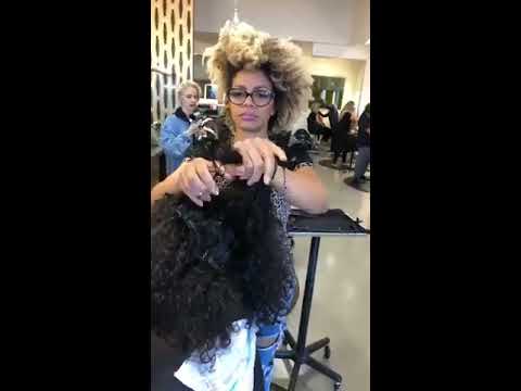 Cutting and Styling Curly Hair With Leysa Carrillo