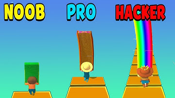 NOOB vs PRO vs HACKER - Shortcut Run