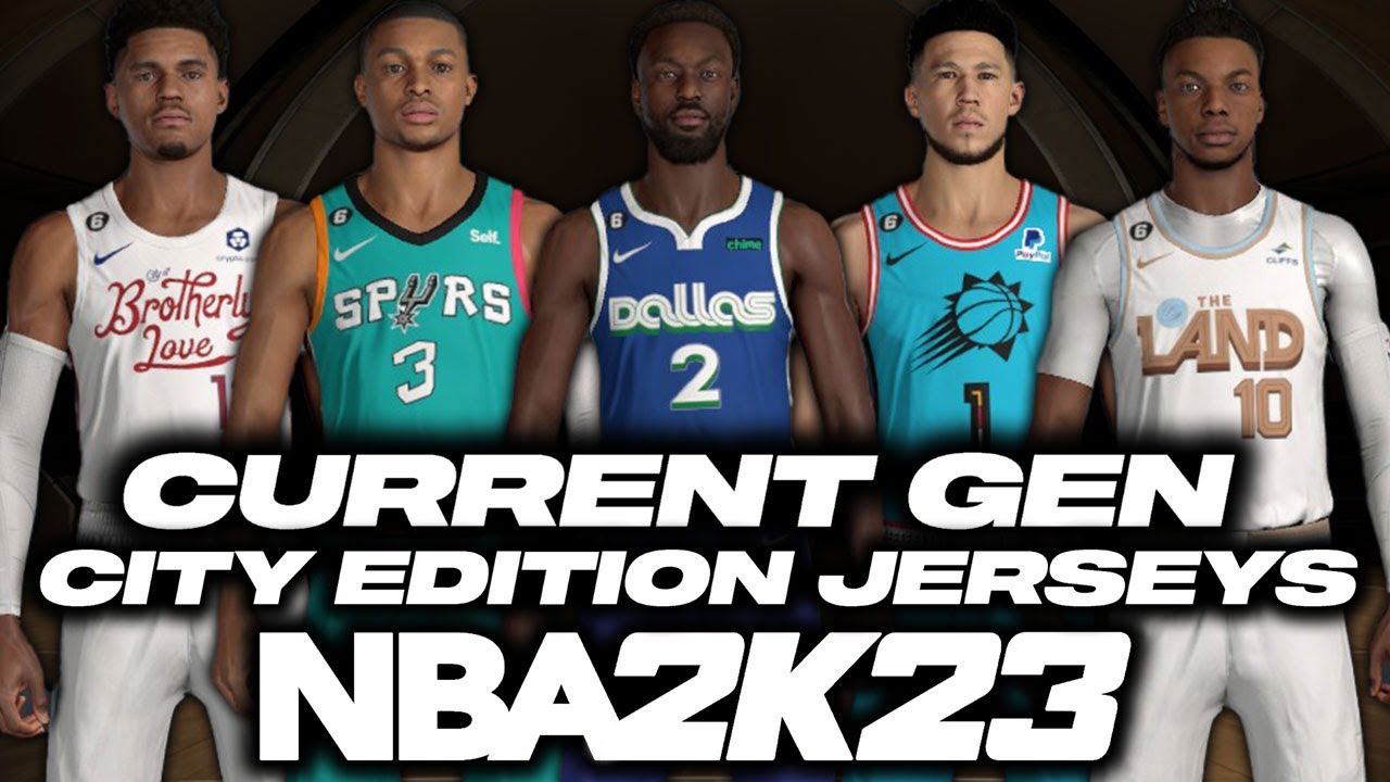 NBA 2K23 CURRENT GEN ALL NEW STATEMENT AND CLASSIC JERSEYS IN PATCH 2.0 