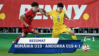 Calificări EURO 2026: România U19 - Andorra U19 4-1 (Rezumat, 12.11.2025)