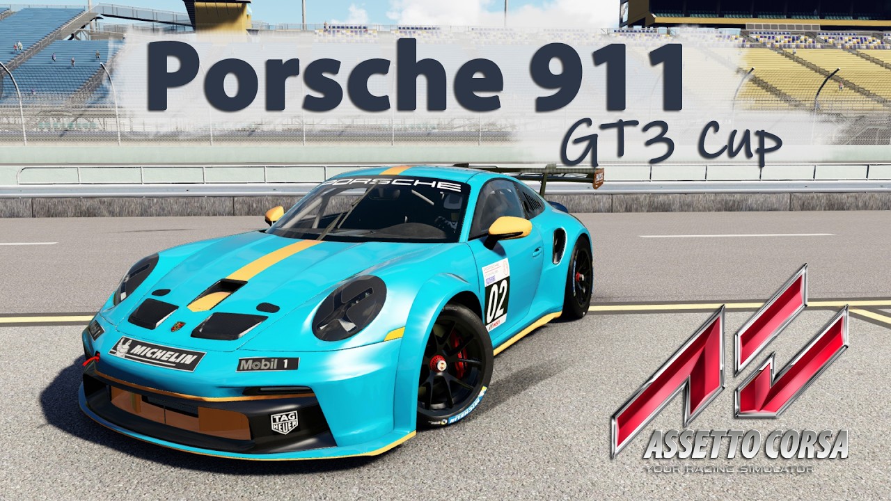 Porsche 911 GT3 Cup gameplay video