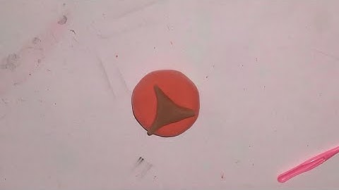 How to Make a Clay Persimmon: Easy Tutorial | DIY Fruit @NailaClayArt