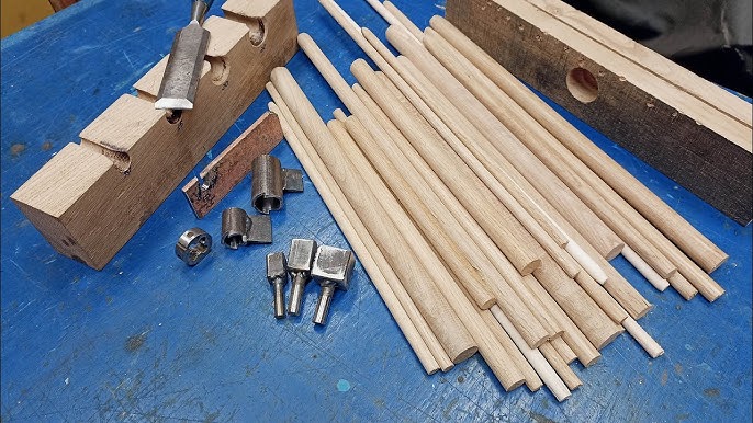 Homemade Dowel Maker - DIY Table Saw Dowel Making Jig 👉 FREE PLANS 👈 