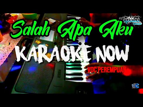 KOPLO SALAH APA AKU entah apa yang merasukimu  KARAOKE  