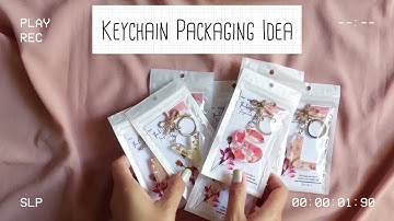 🦋 Resin Keychain Packaging Idea | Alphabet Resin Keychain | Indonesia 🇮🇩