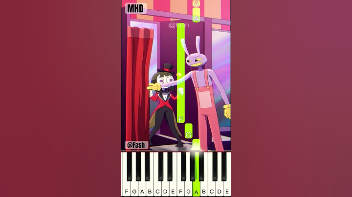 Jax Rate Pomni’s New Outfit (The Amazing Digital Circus) @fash - Piano Tutorial