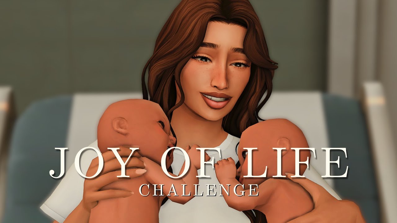 giving birth to twins! | the sims 4: joy of life challenge - ep 13