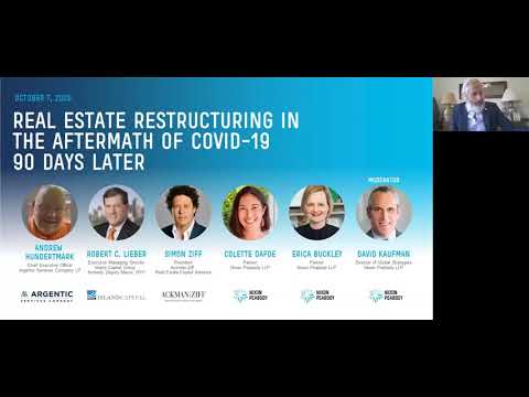 Real Estate Restructuring in the Aftermath of COVID-19 | Nixon Peabody LLP