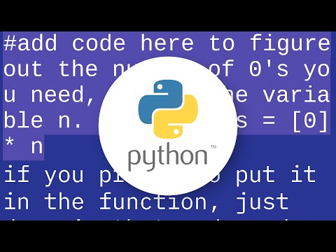 List of zeros in python