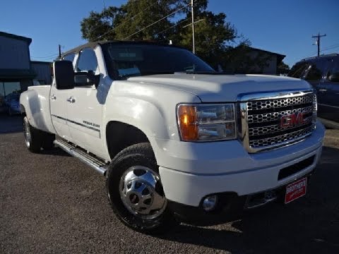 2012 GMC Sierra Denali 3500HD Dually Duramax Review