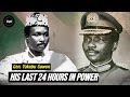 24hours Before Gowon Was Overthrown By Murtala Muhammed 24hours Before Gowon Was Overthrown By Murtala Muhammed