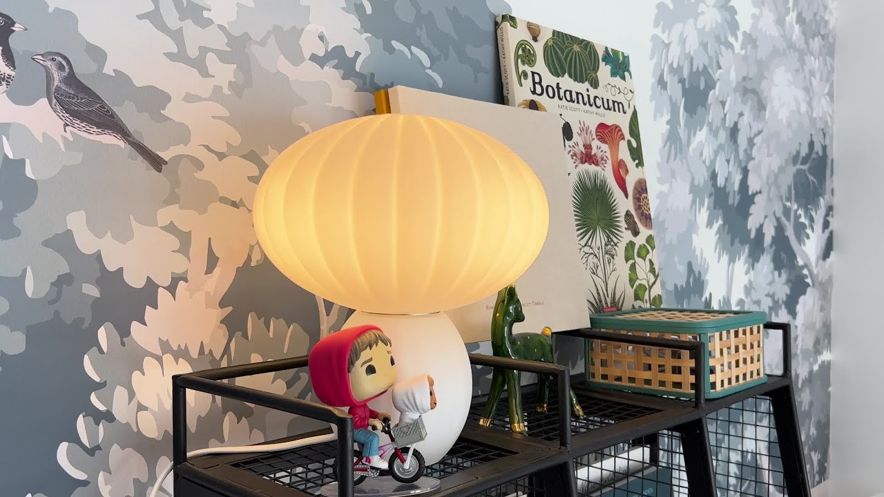 Lampe à poser Kumu de Hubsch - Présentation client du produit