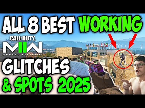 Modern Warfare 2 ALL 8 BEST WORKING GLITCHES & SPOTS In One Video