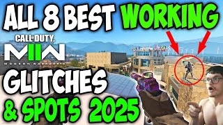 Modern Warfare 2 ALL 8 BEST WORKING GLITCHES & SPOTS In One Video