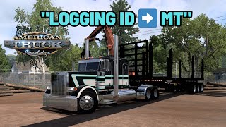 The Most Scenic (And Dangerous) Route in ATS Sandpoint to Missoula | American Truck Simulator
