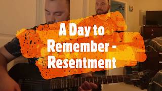 A Day to Remember | Resentment New Song 2019 | Guitar Cover Lead and Rhythm Full HD