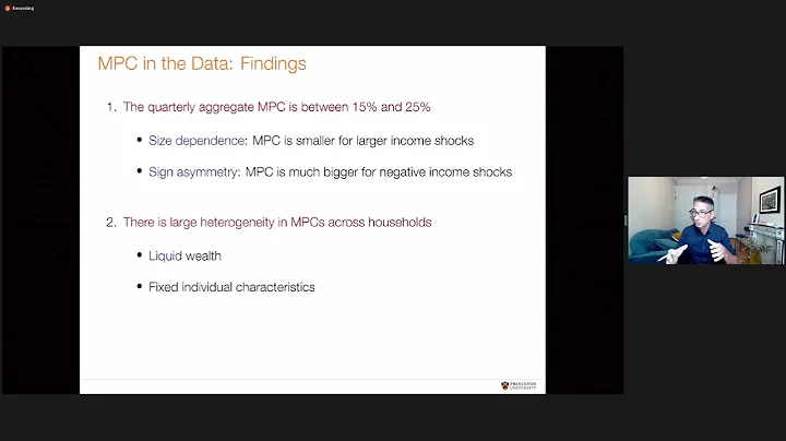 Gianluca Violante: The Marginal Propensity to Cons...