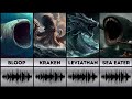 Mythical Sea Creatures Sounds With Audio PART 1