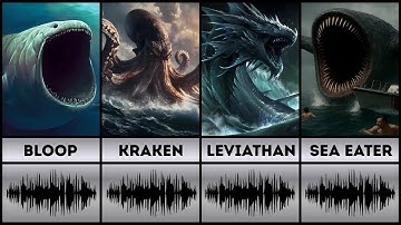 Mythical sea creatures sounds (With Audio) PART 1