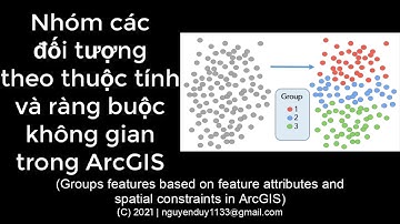 [ArcGIS] Nhóm các đối tượng theo thuộc tính và ràng buộc không gian (Groups features)