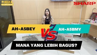 BAGUSAN MANA? AC SPLIT STANDARD SHARP AH-A5BEY DAN SHARP AH-AP5BMY 1/2 PK - CICI BANDINGKAN #23