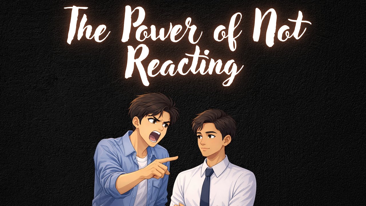 The Power of Not Reacting | A Life-Changing Story with Shadowing, Vocabulary and MCQs