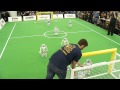 Robocup german open 2013 finale htwk vs bhuman 1st half raw footage