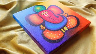 LORD Ganesha Painting | Abstract Ganesha Painting | Easy Ganesha Painting Technique and Tutorial LORD Ganesha Painting | Abstract Ganesha Painting | Easy Ganesha Painting Technique and Tutorial