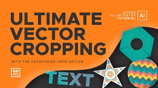 How To Crop Vectors - Adobe Illustrator Tutorial