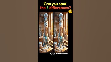 Only 1% of People Can Find All 5 Differences! 👀 | Eye Test