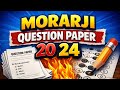 Morarji 2024 question paper🗞️ part 2 English question paper💡#viralvideo #videos #morarji
