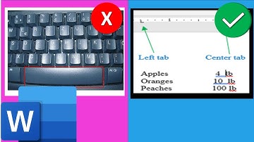 Align Text the right way with Tab Stops