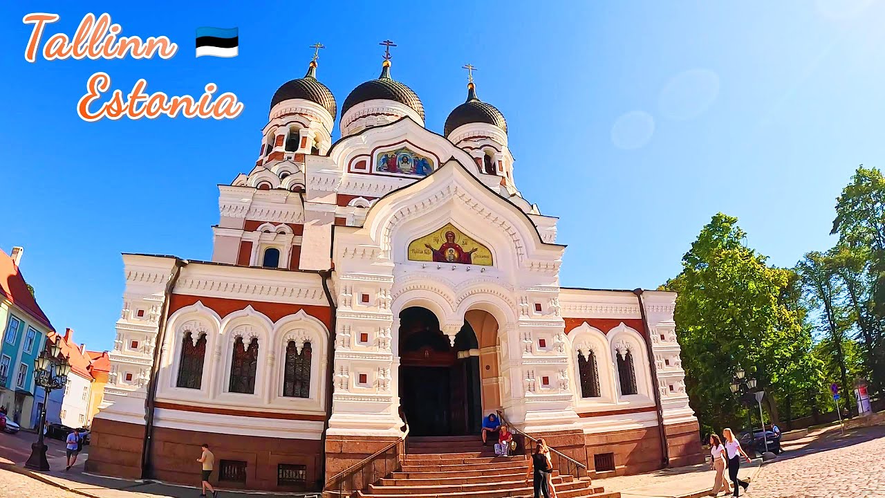 Tallinn, Estonia | Avrupa'nın Ortaçağ Hazinesi: Tallinn Sokaklarında Keşif Zamanı!🏰🔍 Walking Tour 4K