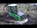 John Deere Tractor Trapped in Deep Mud π