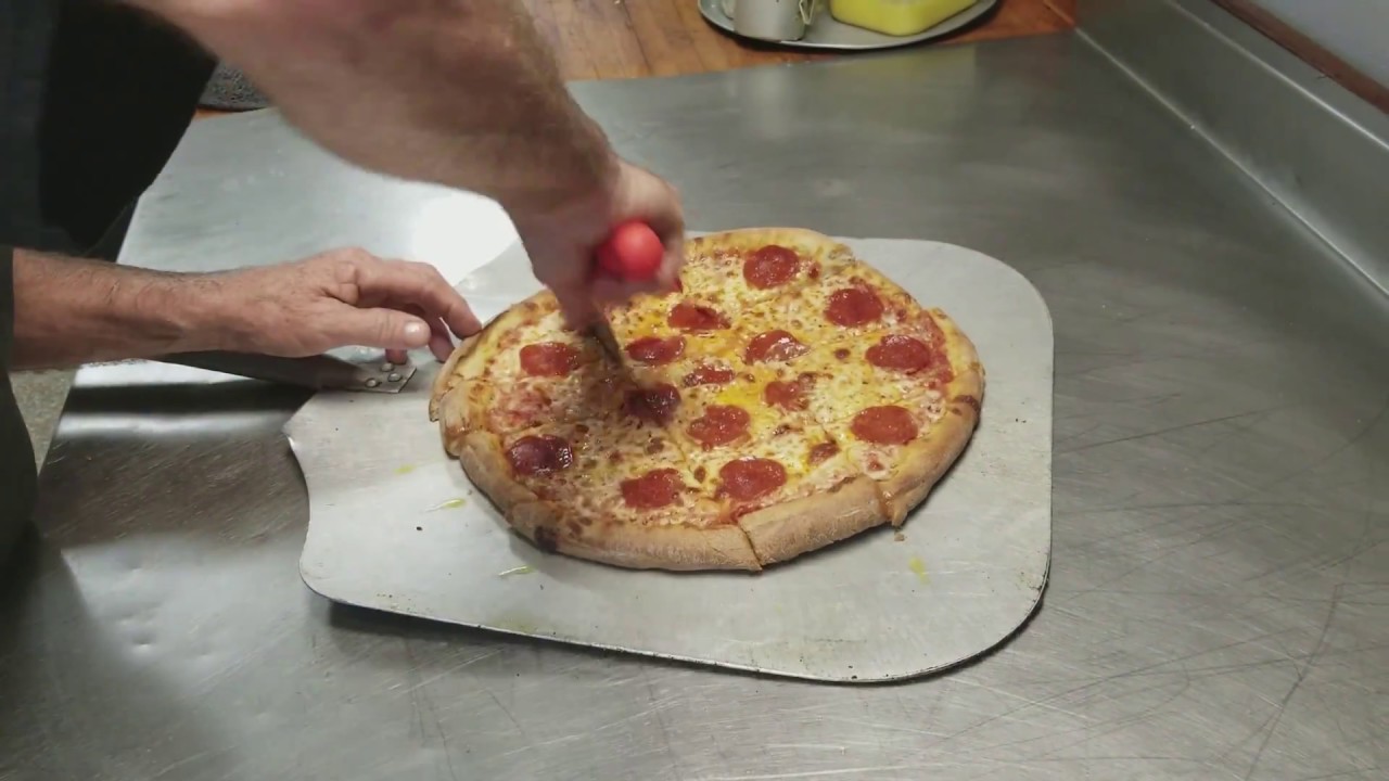 Cutting A Pizza Into Squares